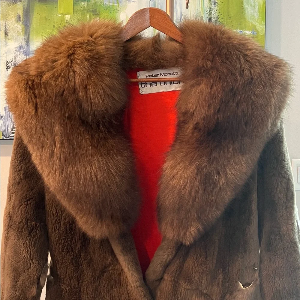 70’s Bonnie Cashin Fur Coat-READ DESCRIPTION - Picture 2 of 15